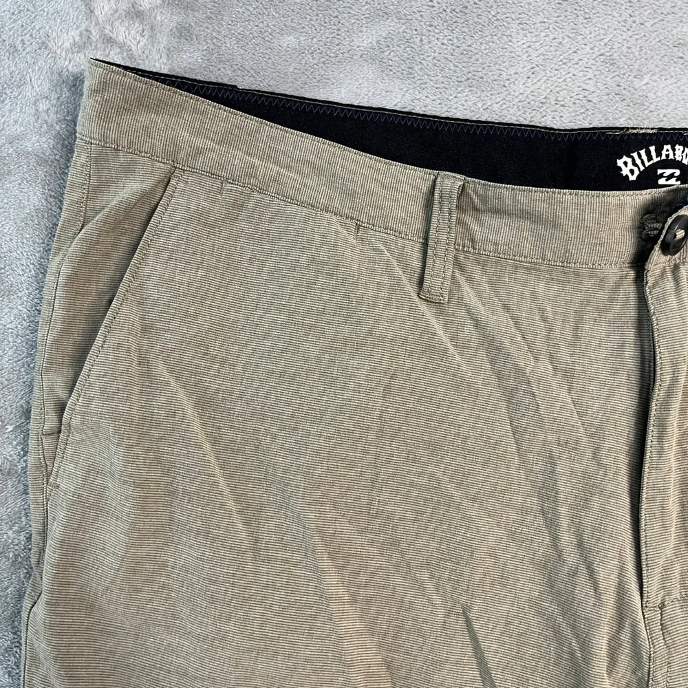 Billabong Crossfire Submersibles Hybrid Shorts Mens 42 Khaki Tan Swim Trunks
